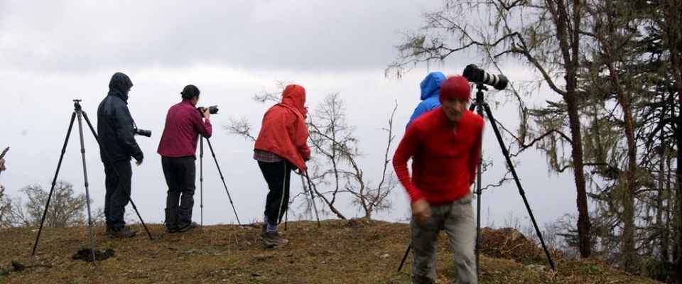 Photographers in Bhutan come across photographic seductions and have abundant opportunities to photograph the Himalayan ice peaks, the virgin forests, the unique plants and flowers, the Dzongs (fortresses), the temples, the chorten (stupas), the prayer wheels and multicolored prayer flags, the farm houses.