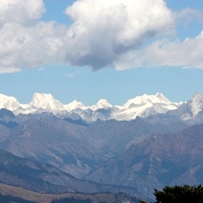 Mountains in Bhutan