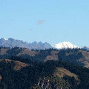 Mountains in Bhutan